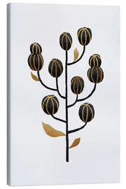 Lienzo Black Gold Still Life I