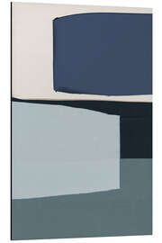 Tableau en aluminium Calm Blue - Orara Studio