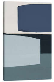 Leinwandbild Ruhiges Blau - Orara Studio