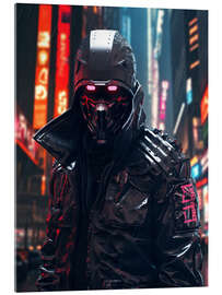 Cuadro de metacrilato Cyber Punk Warrior - Nikita Abakumov