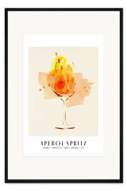 Gerahmter Kunstdruck Aperol Spritz