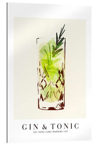 Galleriataulu Gin and Tonic