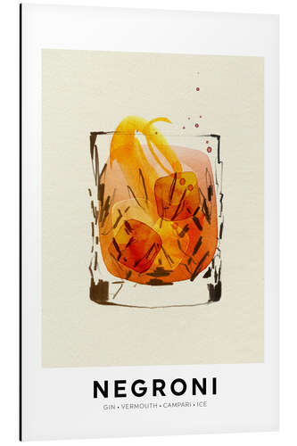 Quadro em alumínio Negroni