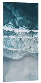 Aluminium print Aerial view of beach at Esperance, Western Australia