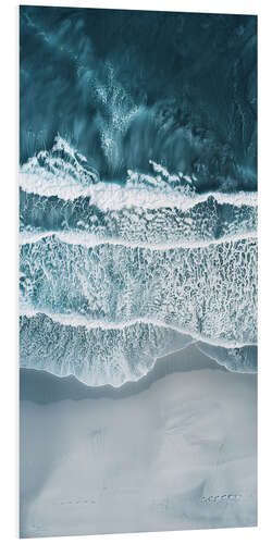 PVC print Aerial view of beach at Esperance, Western Australia