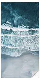 Autocolante decorativo Aerial view of beach at Esperance, Western Australia