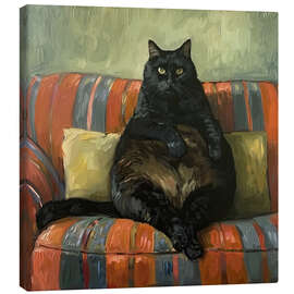 Canvas print The Fat Cat II