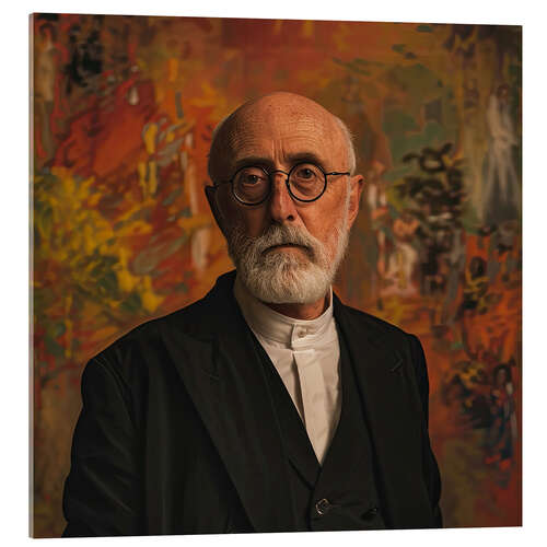 Acrylic print Portrait of Henri Matisse