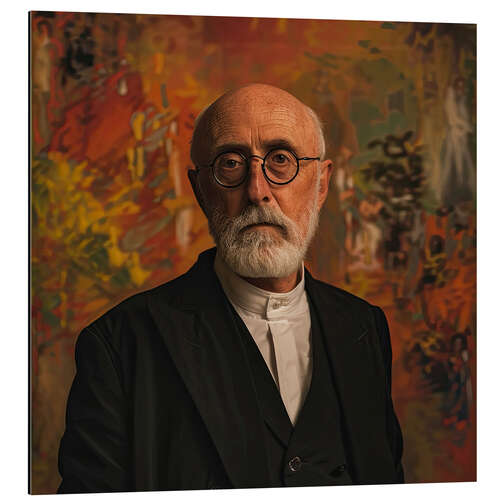 Aluminium print Portrait of Henri Matisse