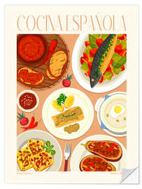Sisustustarra Comida Tradicional - Cocina Española