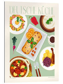 Gallery Print Traditionelle Gerichte - Deutsche Küche