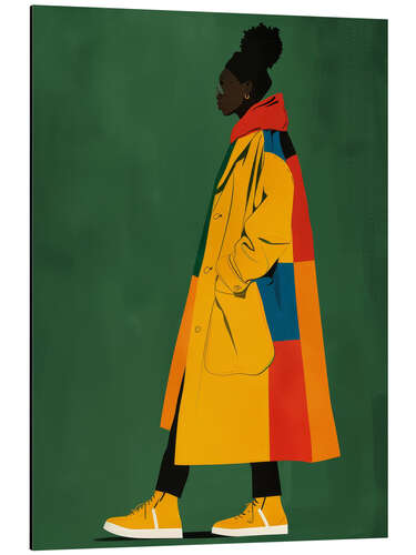 Aluminium print Autumn outfit