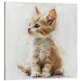 Magnettafel Süße kleine Katze