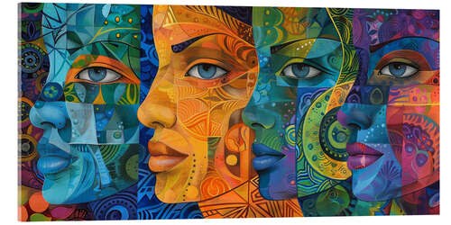 Acrylglasbild Inner Voices