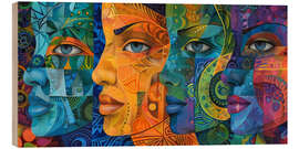 Holzbild Inner Voices - DejaReve