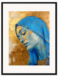 Stampa artistica con cornice Portrait of St. Mary