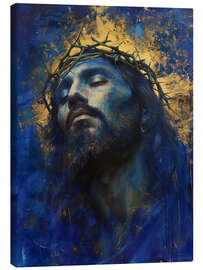 Canvas print Jesus Christ portrait - DejaReve