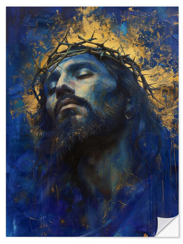 Wall sticker Jesus Christ portrait