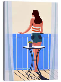 Canvas print Terrace - dolceQ