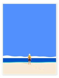 Wall print Beach - dolceQ