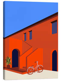 Canvas print Borgo italiano - dolceQ