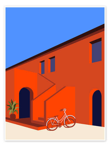 Poster Borgo italiano