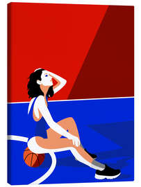 Canvas print Basketball - dolceQ