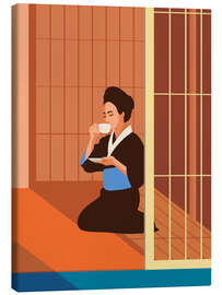 Tableau sur toile Japanese tea ceremony - dolceQ