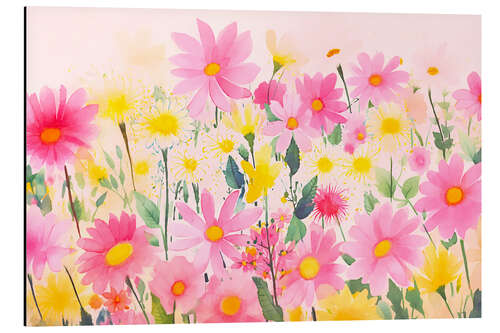 Cuadro de aluminio Whimsical Wildflower Meadow I
