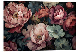 Acrylglasbild Regency Flower Romance - Andrea Haase