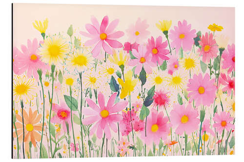 Cuadro de aluminio Whimsical Wildflower Meadow II