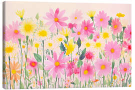 Canvas-taulu Whimsical Wildflower Meadow II