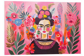Cuadro de PVC Artistic Courage - Mexican Artist Portrait - Andrea Haase