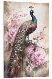 Gallery print Peacock Fantasy Flower Garden