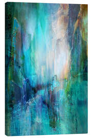 Tableau sur toile Cold days - sunny prospects - Annette Schmucker