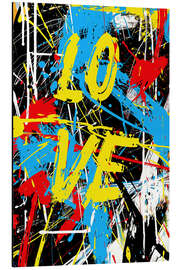 Magnettafel Love Action