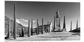 Cuadro de PVC Church of Sant'Abbondio near Montagnola in Ticino