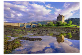 Acrylic print Donan Island Castle Scotland