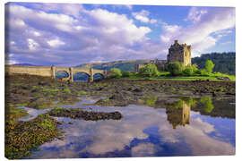 Obraz na płótnie Donan Island Castle Scotland