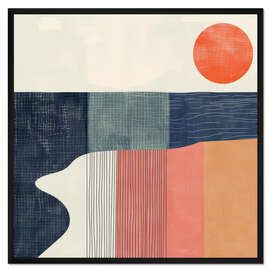 Gerahmter Kunstdruck Azure Mirage