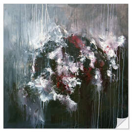 Wandsticker Floral Abstract