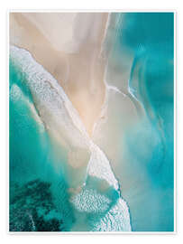 Wall print Aerial view of beach and coast in Victoria, Australia - Christian Müringer