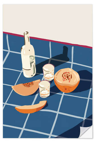 Wall sticker Melon Vodka Shots
