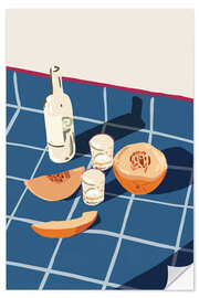 Wall sticker Melon Vodka Shots - 83 Oranges