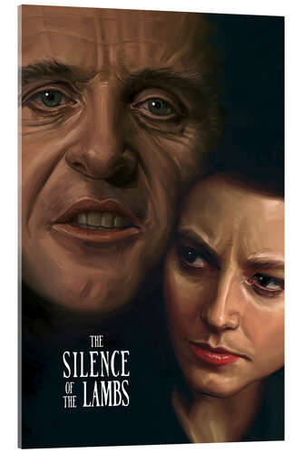 Akrylglastavla The Silence of the Lambs