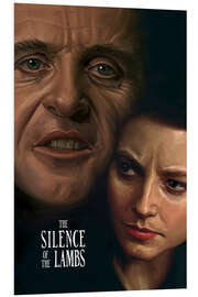 Foam board print The Silence of the Lambs