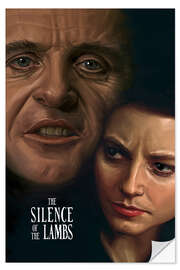 Naklejka na ścianę The Silence of the Lambs