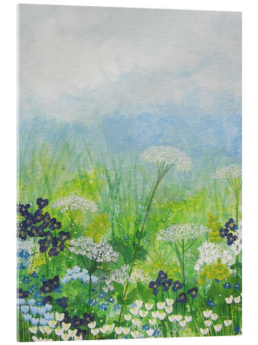 Tableau en verre acrylique Cottage-Garden