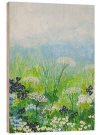 Cuadro de madera Cottage-Garden