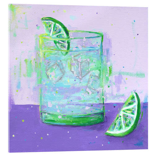 Acrylic print Vodka and Tonic